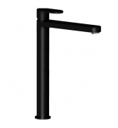 Смеситель для раковины Ponsi Versilia однорычажный черный матовый BT VER K LA03