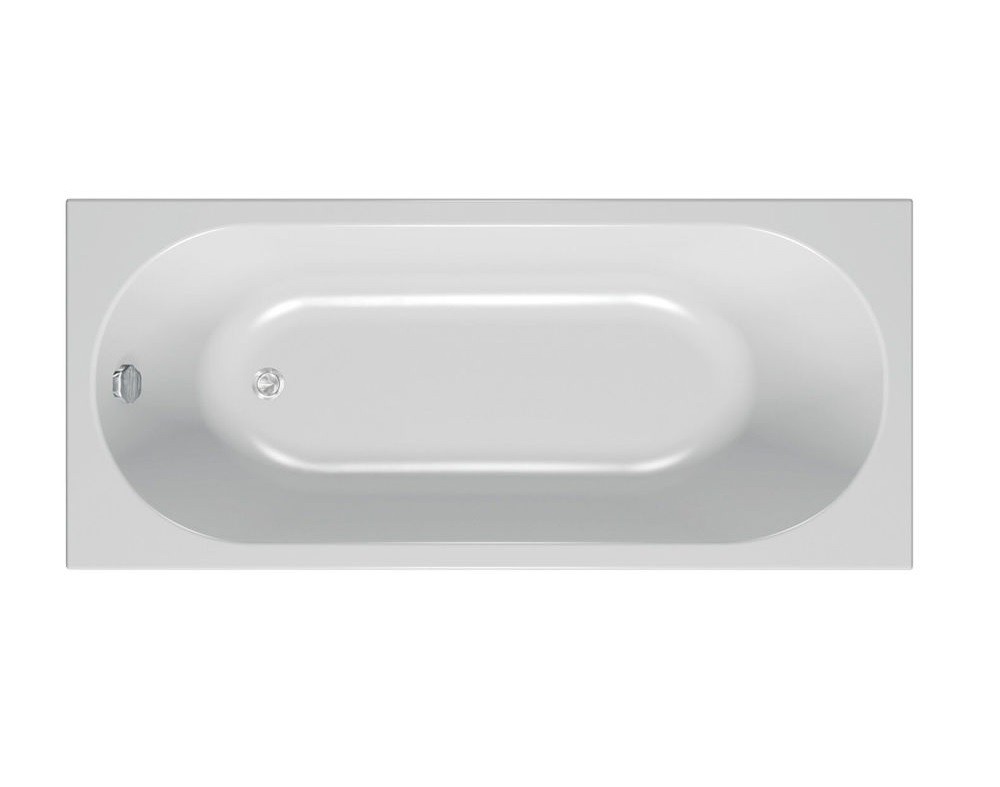 Ванна акрилова вбудована прямокутна Kolpa-San Tamia 160х70 см білий 752900