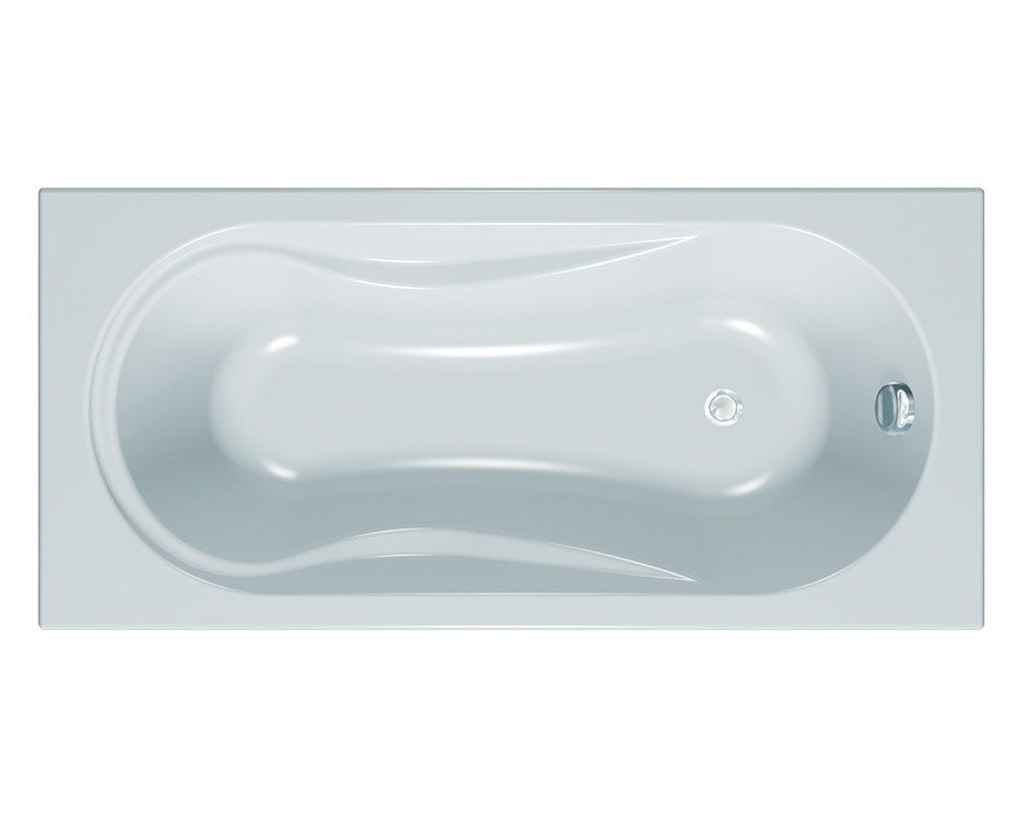 Ванна акрилова вбудована прямокутна Kolpa-San Ester 130x70 см білий 741580