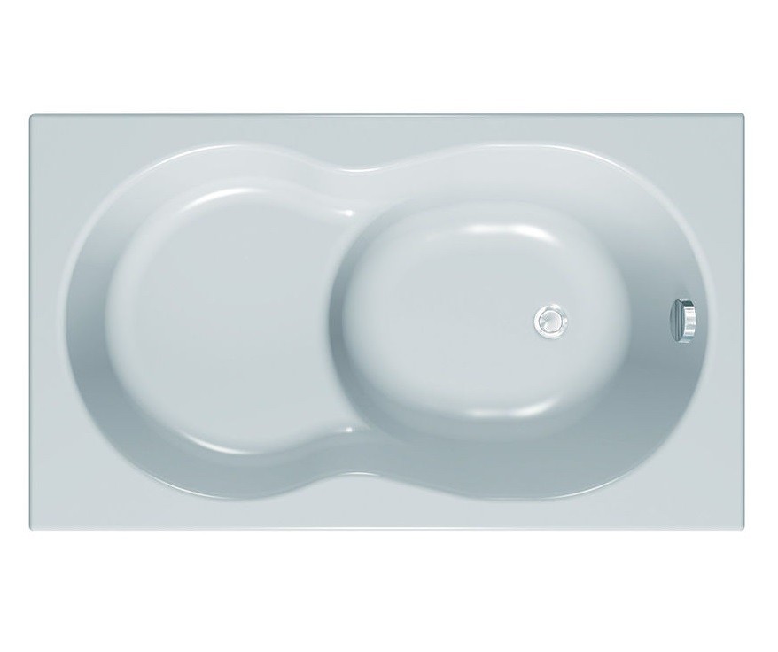 Ванна акриловая встраиваемая прямоугольная Kolpa-San Cavatina 120x70/S см белый 741600