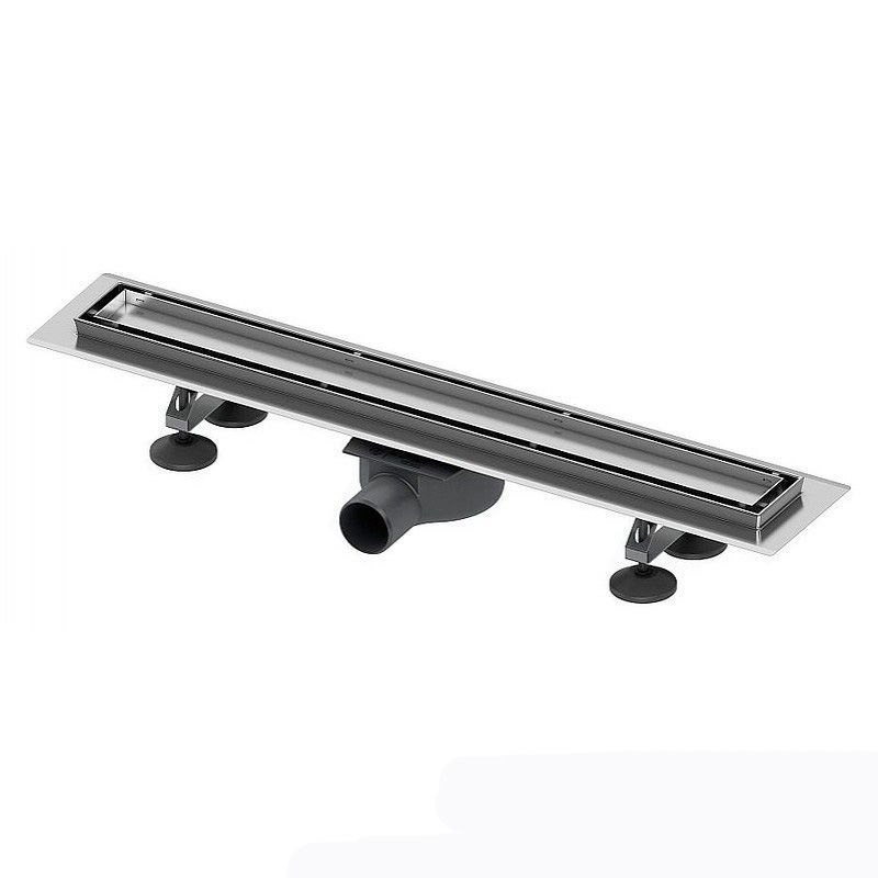 Желоб водосточный TECE TECElinus с двухсторонней решеткой 800 мм нержавеющая сталь 15103080