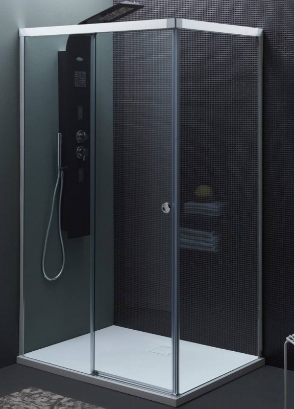 Душевая кабина Kolpa San Avior Soft TK 120X90/K-L левая профиль хром/прозрачное стекло 514510