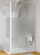 Душевая кабина Kolpa San Flex TS 120+TS 55/K-L FROST 120X55 см левая профиль хром/прозрачное стекло/Фрост 514750