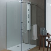 Душевая кабина Kolpa San Virgo Uni TK 160X90/K профиль хром/прозрачное стекло 513220