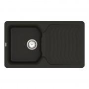Мийка для кухні Vankor Sigma 84,5х49 см кварц чорний Sigma SMP 02.85 Black