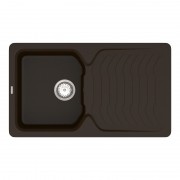Мийка для кухні Vankor Sigma 84,5х49 см кварц шоколад Sigma SMP 02.85 Chocolate