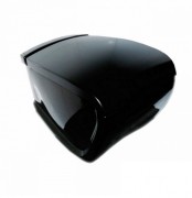 Унитаз подвесной Hidra Hi-Line 38х54,5 см санфаянс черный глянцевый HIW10 009 nero lucido