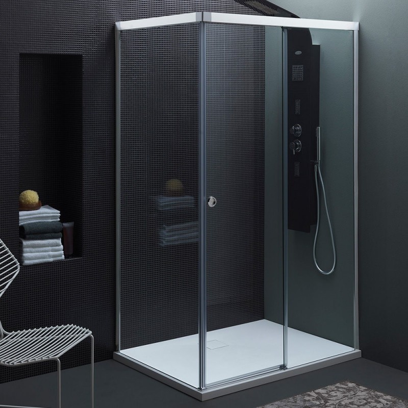 Душова кабіна Kolpa San Avior Soft TK 120x80/K-R права профіль хром/прозоре скло 514480