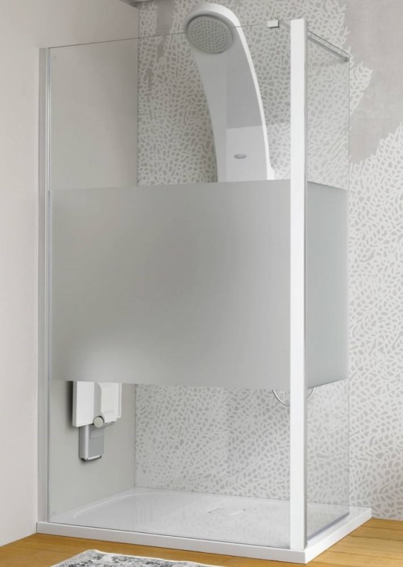 Душевая кабина Kolpa San Flex TS 120+TS 55/K-R FROST 120X55 см правая профиль хром/прозрачное стекло/Фрост 514740