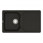 Мийка для кухні Vankor Sigma 84,5х49 см кварц чорний Sigma SMP 02.85 Black