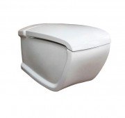 Унитаз подвесной Hidra Hi-Line 38х54,5 см санфаянс белый глянцевый HIW10 001 bianco lucido