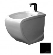 Біде підлогове Hidra Hi-Line 38х54,5 см санфаянс чорний глянцевий HI14 009 nero lucido