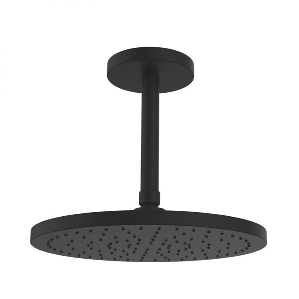 Верхній душ зі стелі GRB Hidromasaje Plot з кронштейном чорний 05045206