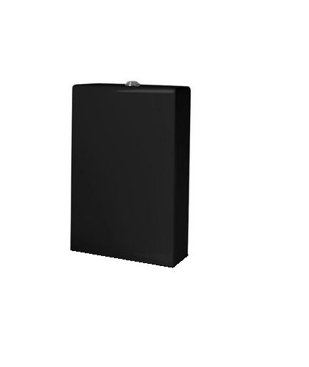 Смывной бачок Hidra Hi-Line для унитаза-компакта санфаянс черный глянцевый DL18 009 nero lucido