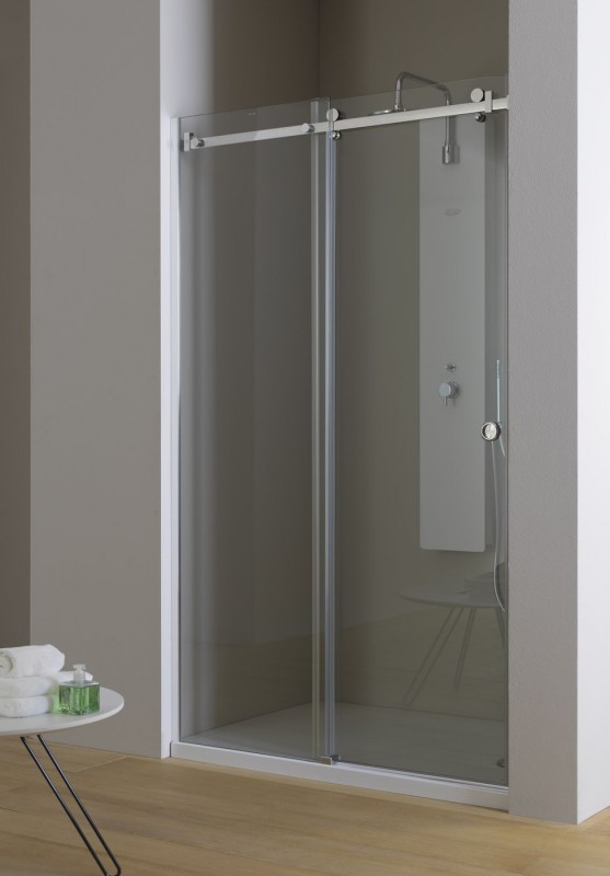 Душові двері Kolpa-San Dorsa TV/S 140/K 140х200 см профіль хром/прозоре скло 513960