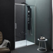 Душові двері Kolpa-San Montes TV/S 140/K-R 140х200 см права профіль хром/прозоре скло 514460