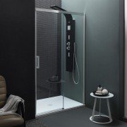 Душові двері Kolpa-San Montes TV/S 140/K-R 140х200 см права профіль хром/прозоре скло 514460