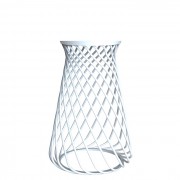 Консоль для раковины Hidra Wire металл белый матовый W3 006 bianco matt