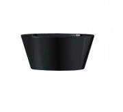 Раковина для ванной Hidra Wire накладная Ø43 см санфаянс черный матовый W1 026 nero mat