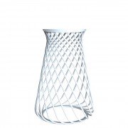 Консоль для раковины Hidra Wire металл белый матовый W3 006 bianco matt