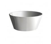 Раковина для ванної Hidra Wire накладна Ø43 см санфаянс білий матовий W1 006 bianco matt