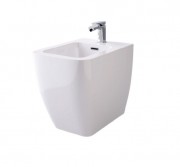 Біде підлогове Hidra Faster Kiub 36,5х54 см санфаянс білий глянцевий KI14 001 bianco lucido