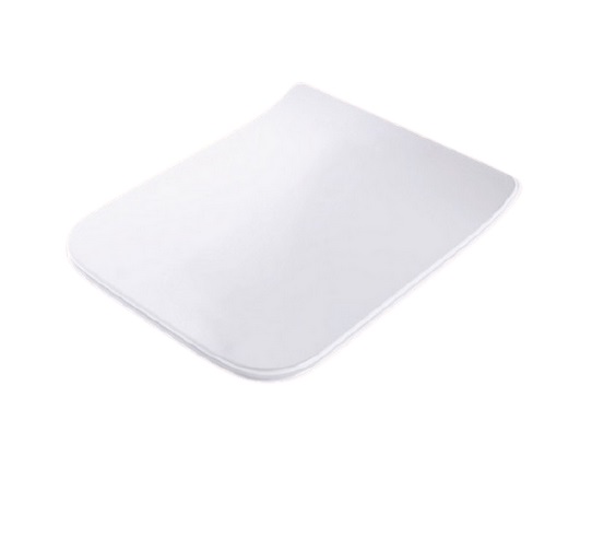 Сидіння з кришкою для унітазу Hidra Faster Kiub soft-close білий глянцевий KIZQ 001 bianco lucido