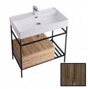 Консоль для раковины Hidra Faster Kiub 81х46 см темная ель KSCG80 111 abete scuro