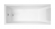 Ванна акрилова Novellini Calos 170x75 см прямокутна білий C2117075A