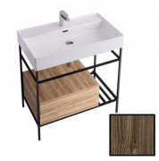 Консоль для раковины Hidra Faster Kiub 81х46 см темная ель KSCG80 111 abete scuro