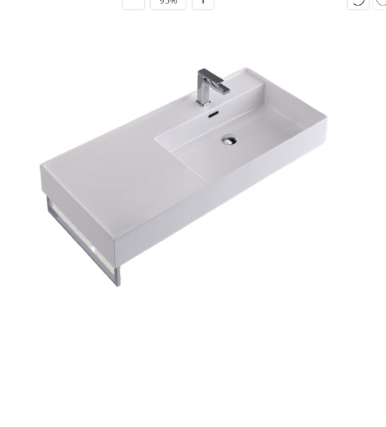 Тримач для рушників Hidra Faster для раковини 44 см хром KIP44