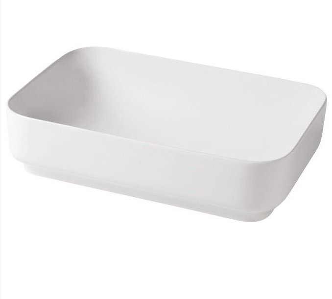 Раковина для ванной Hidra Gio Evolution 60,5х40 см санфаянс белый глянцевый G40E 001 bianco lucido