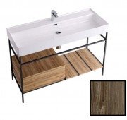 Консоль для раковины Hidra Faster Kiub 121х46 см темная ель KSCP120 111 abete scuro