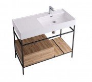 Консоль для раковини Hidra Faster Kiub 101х46 см дуб рустикаль KSCP100 110 rovere rustico