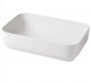 Раковина для ванної Hidra Gio Evolution 60,5х40 см санфаянс білий глянцевий G40E 001 bianco lucido