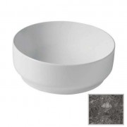 Раковина для ванної Hidra Gio Evolution Ø42 см темно-сірий мармур G42E 99 ceppo di gre dark