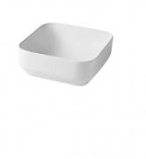 Раковина для ванної Hidra Gio Evolution 42х42 см санфаянс білий глянцевий G43E 001 bianco lucido