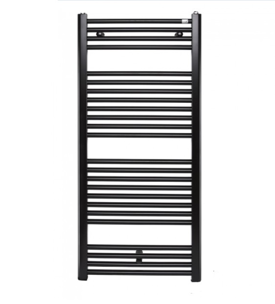 Полотенцесушитель водяной Zehnder Virando 50х122,6 см черный матовый AB-120-050-05-9017