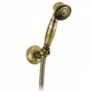 Ручний душ на тримачі GRB Hidromasaje 1866 состаренная латунь 050999