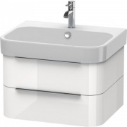 Тумба под раковину Duravit Happy D.2 подвесная 62,5х48 см ДСП белый глянцевый H2636402222