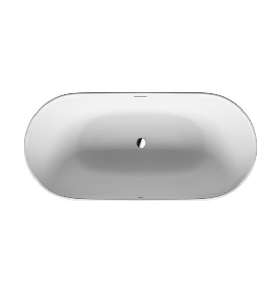 Ванна Duravit Luv из искусственного камня DuraSolid 180х85 см белый 700434000000000