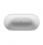 Ванна Duravit Luv зі штучного каменю DuraSolid 180х85 см білий 700434000000000