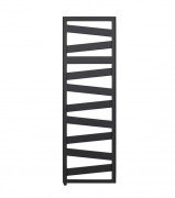 Полотенцесушитель водяной Zehnder Virando 50х122,6 см черный RB-130-050-9017