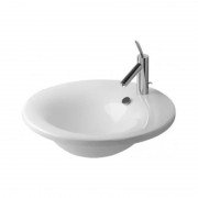 Раковина для ванной Duravit Starck 1 накладная Ø58 см керамика белый 0406580000