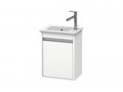 Тумба под раковину Duravit Ketho подвесная 40х28,5 см МДФ белый матовый KT6417L1818