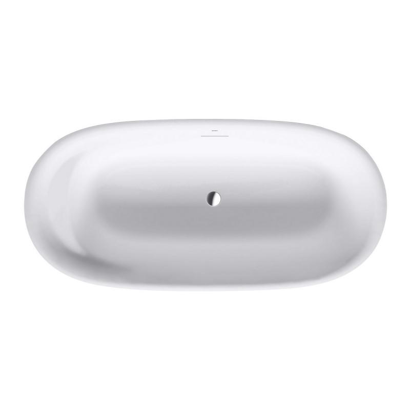 Ванна Duravit Cape Cod из искусственного камня DuraSolid 185,5х88,5 см белый 700330000000000