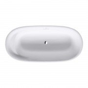 Ванна Duravit Cape Cod из искусственного камня DuraSolid 185,5х88,5 см белый 700330000000000