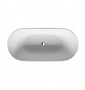 Ванна Duravit Luv из искусственного камня DuraSolid 180х85 см белый 700434000000000