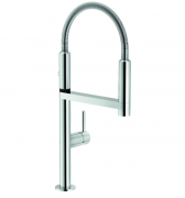 Змішувач для кухні Nobili Rubinetterie Move одноважільний з висувною лійкою хром MV92300/50CR