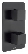 Термостат для душу прихованого монтажу Bossini Cube чорний матовий Z00061000073005